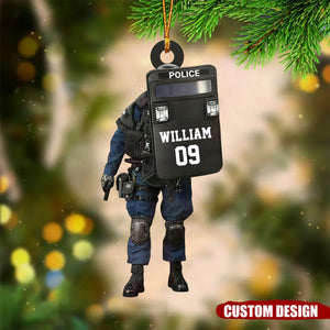 Personalized Police Christmas Ornament - 2024 New Release