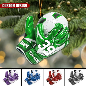 Personalized Soccer Christmas Ornament, Gift For Soccer Players-2024 New Release
