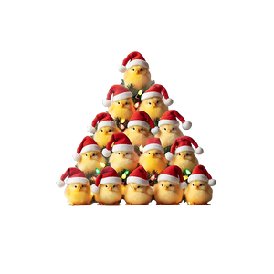 2024 New Release - Chicken Christmas Tree Ornament