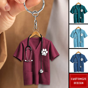 Personalized Veterinarian Keychain-Gift For Veterinarians-2024 New Release