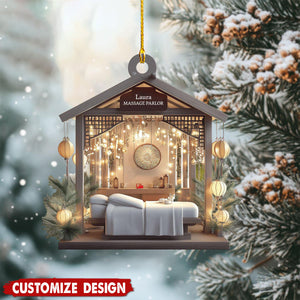 Personalized Massage Parlor Christmas Ornament-2024 New Release