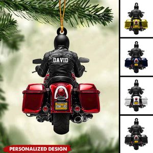 Personalized Motorcycle Ornaments-Gift For Motorcycle Lover-2024 New Release