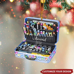 Personalized Electrician Christmas Ornament Gift for Electrician - 2024 New Release