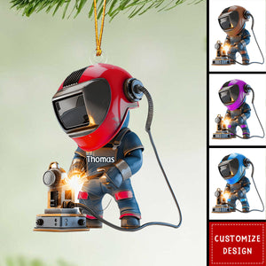 Personalized Welder Christmas Ornament - Gifts For Welder - 2024 New Release