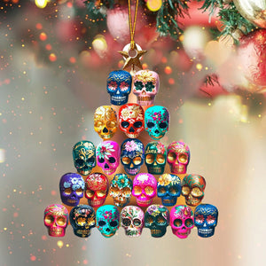 Skulls Skeletons Ornament-Gift For Spooky Friends-2024 New Release