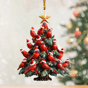 Cardinal Christmas Tree Ornament-Gift For Cardinal Lover-2024 New Release