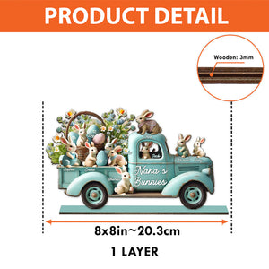 Nana's ... Bunnies-Personalized Grandma Big Freestanding