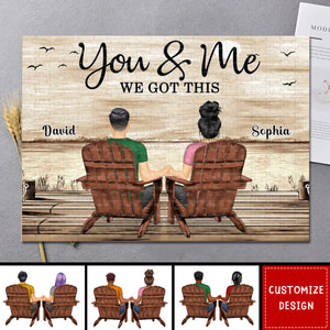 Together We Build A Life We Love - Personalized Jigsaw Puzzle