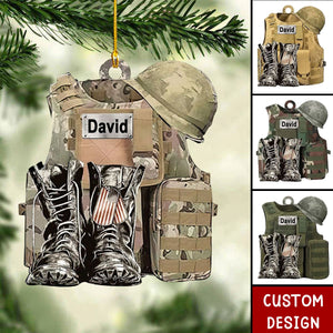 2024 New Release Personalized Military Christmas Ornament - Gift For Veterans
