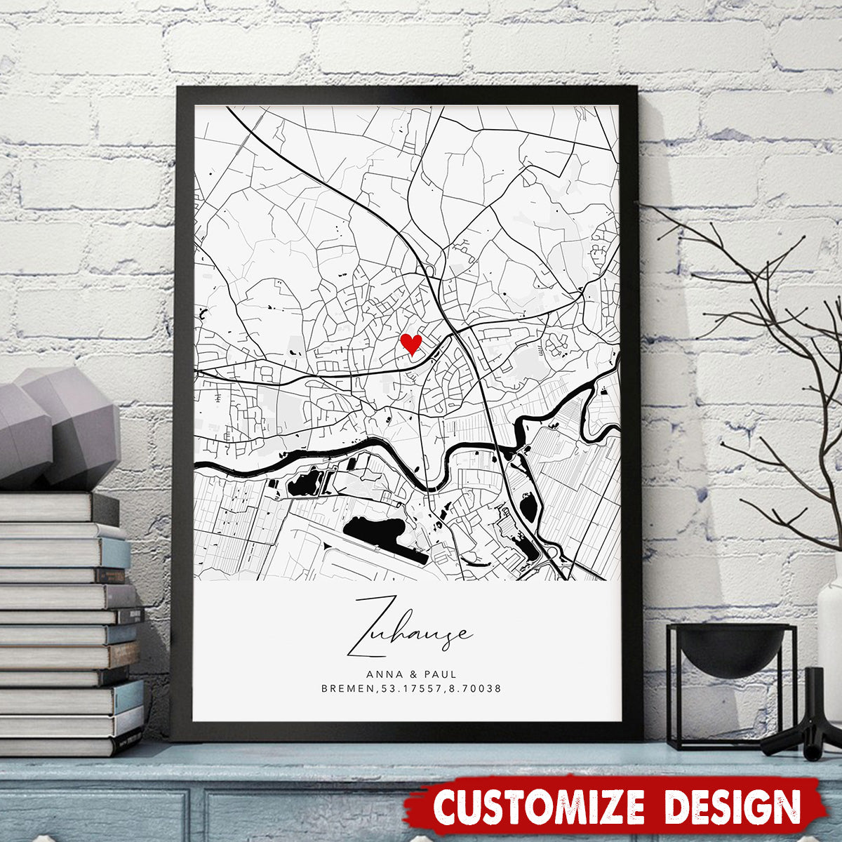 Housewarming Gift-Personalized Poster