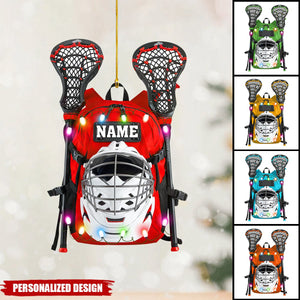 Personalized Lacrosse Christmas Ornament-Gift For Lacrosse Player-2024 New Release