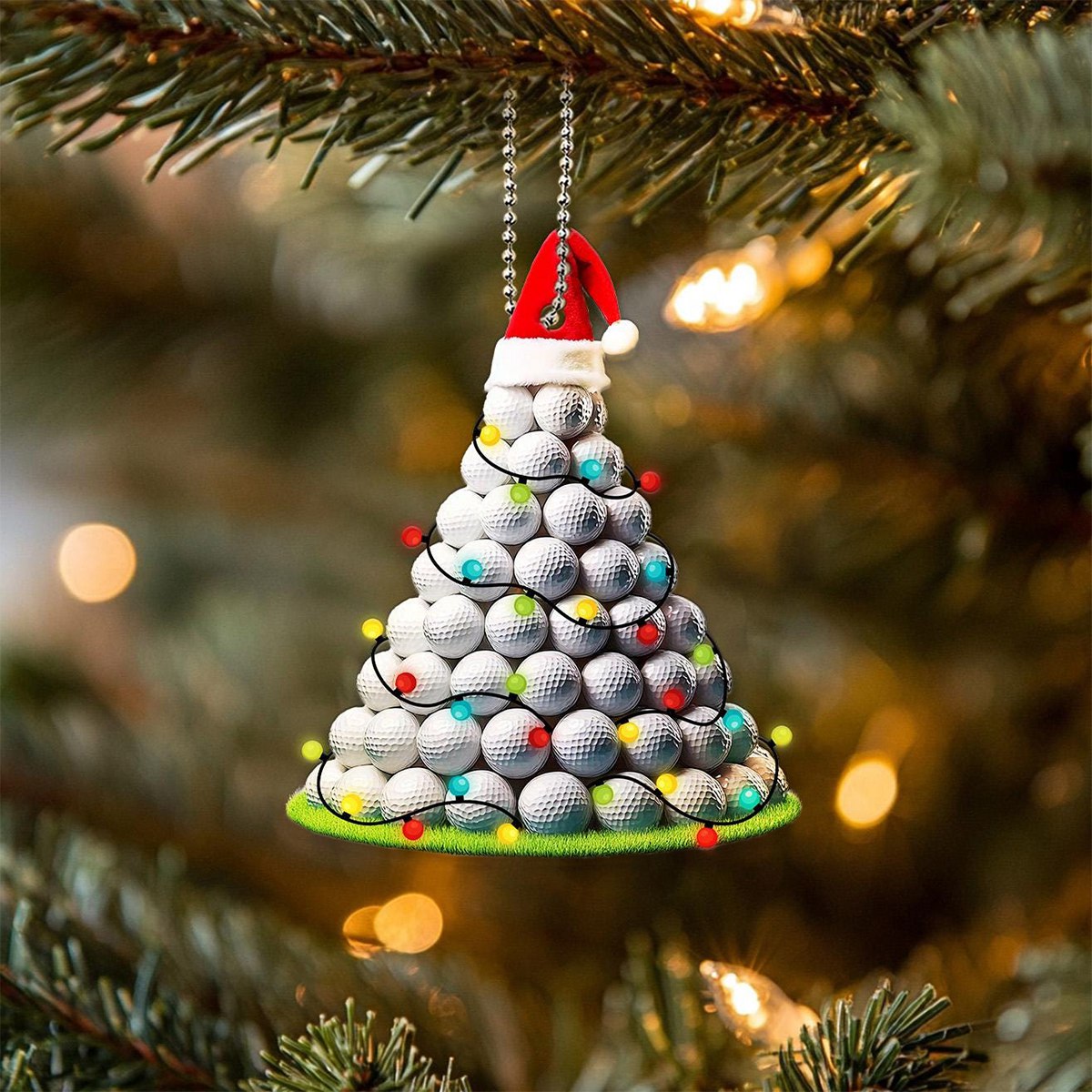 Golf Christmas Ornament-Gift For Golf Players-2024 New Release