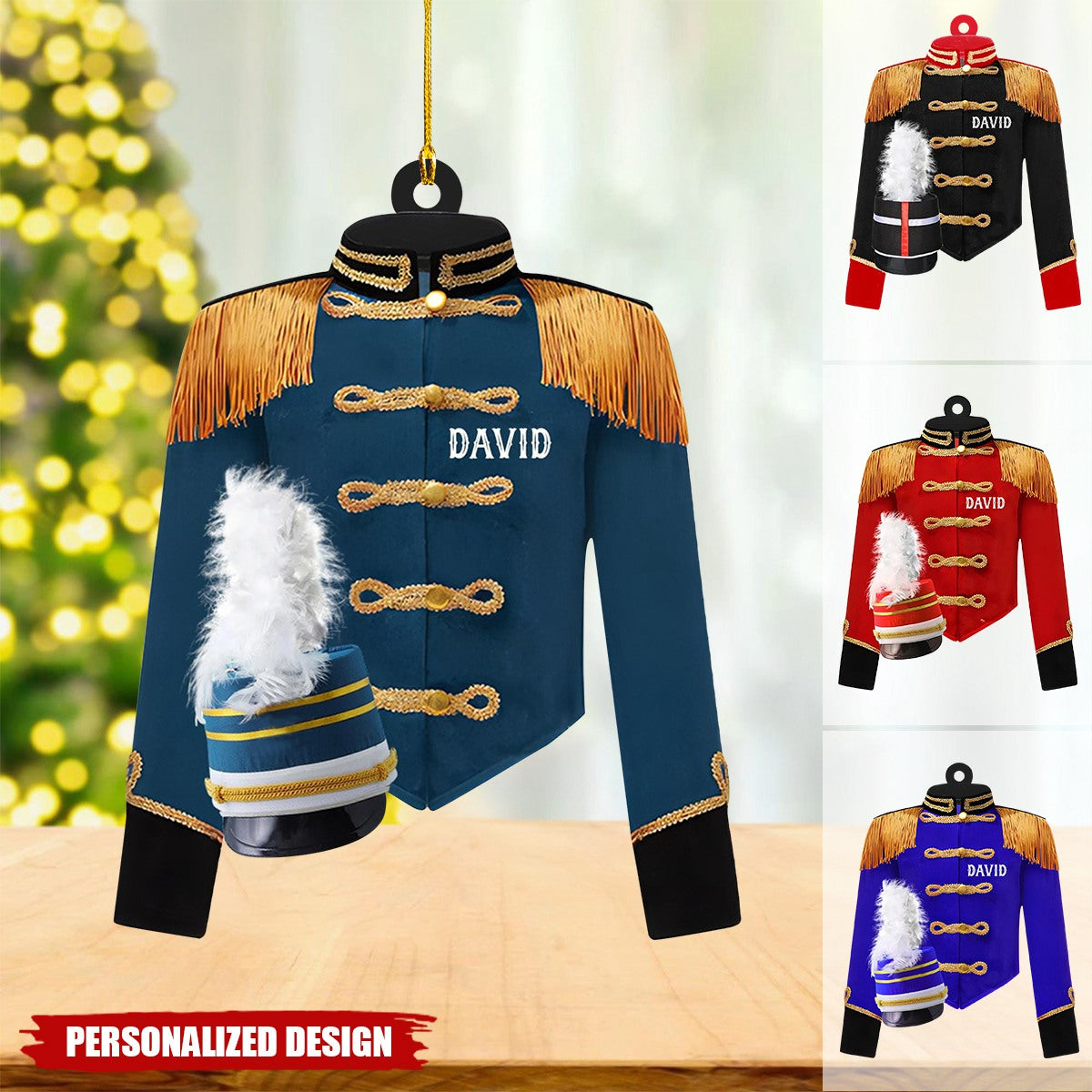 Personalized Marching Band Uniform Ornament-Gift For Band-2024 New Release
