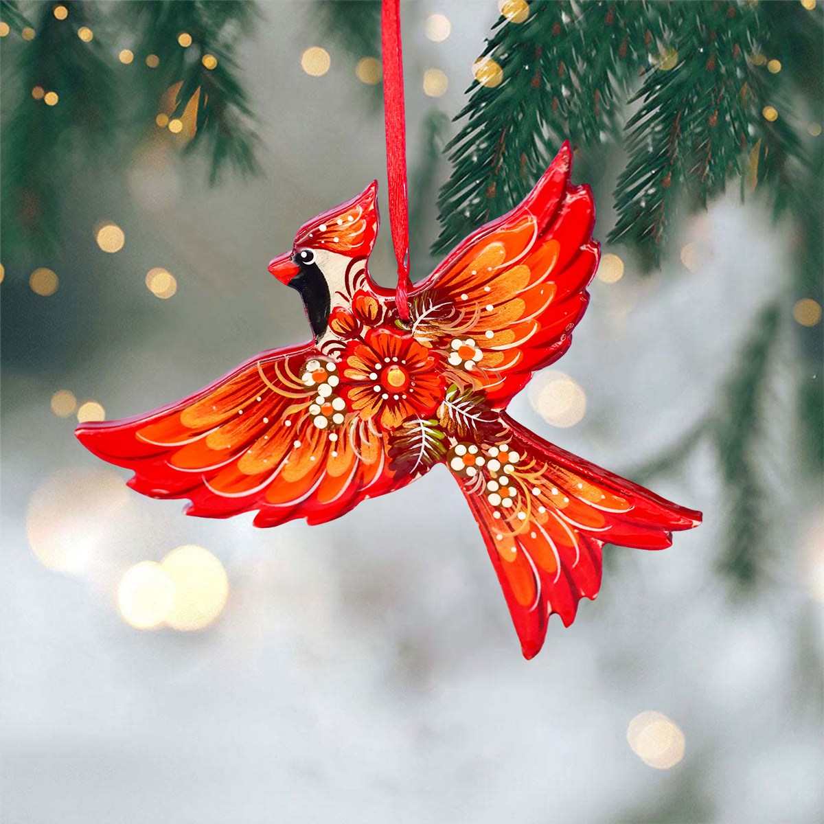 Cardinal Christmas Ornament-Gift For Cardinal Lovers-2024 New Release