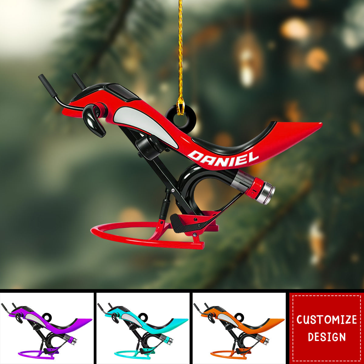 Personalized Flyboard Christmas Ornament-2024 New Release