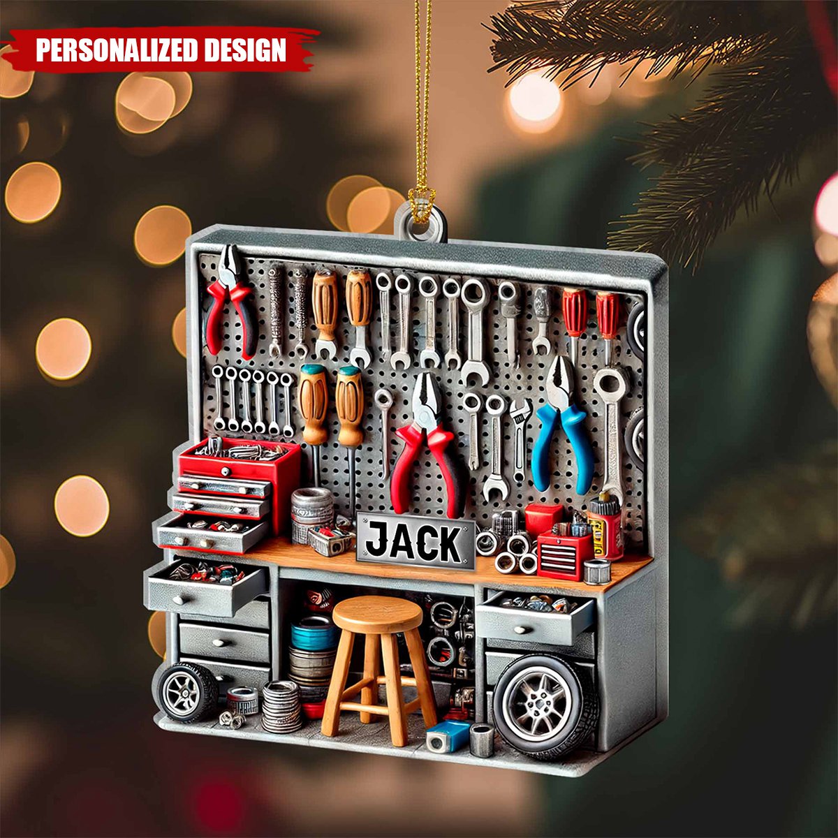 2024 New Release Custom Tools Garage Ornament, Tool Staging, Mechanic Repair Shop Decor, Mechanic Gifts