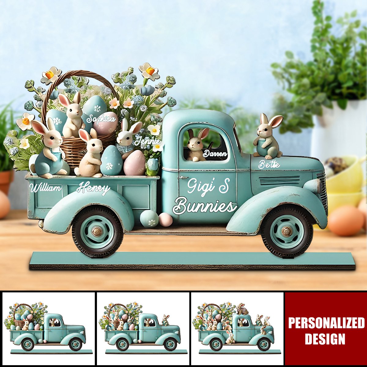 Nana's ... Bunnies-Personalized Grandma Big Freestanding