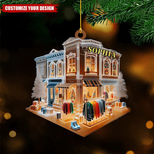 Personalized Clothing Store Christmas Ornament - 2024 New Release