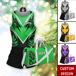 Personalized Gymnastics Ornament, Gift For Gymnast Girl - 2024 New Release