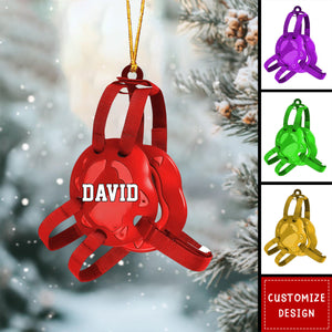 Personalized Wrestling Christmas Ornament Gift For Wrestlers-2024 New Release