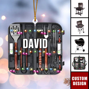 Personalized Barbecue Tool Christmas Ornament-2024 New Release