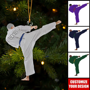 Personalized Karate,Jiu Jitsu,Judo Ornament-2024 New Release