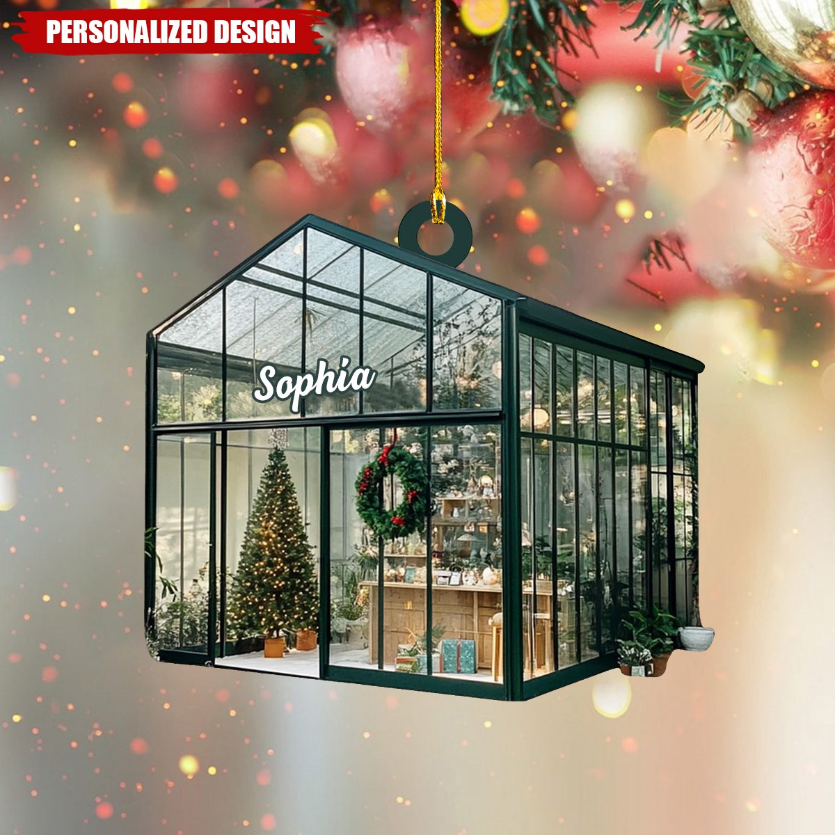 Personalized Greenhouse Ornament-Gifts For Gardening Lovers-2024 New Release