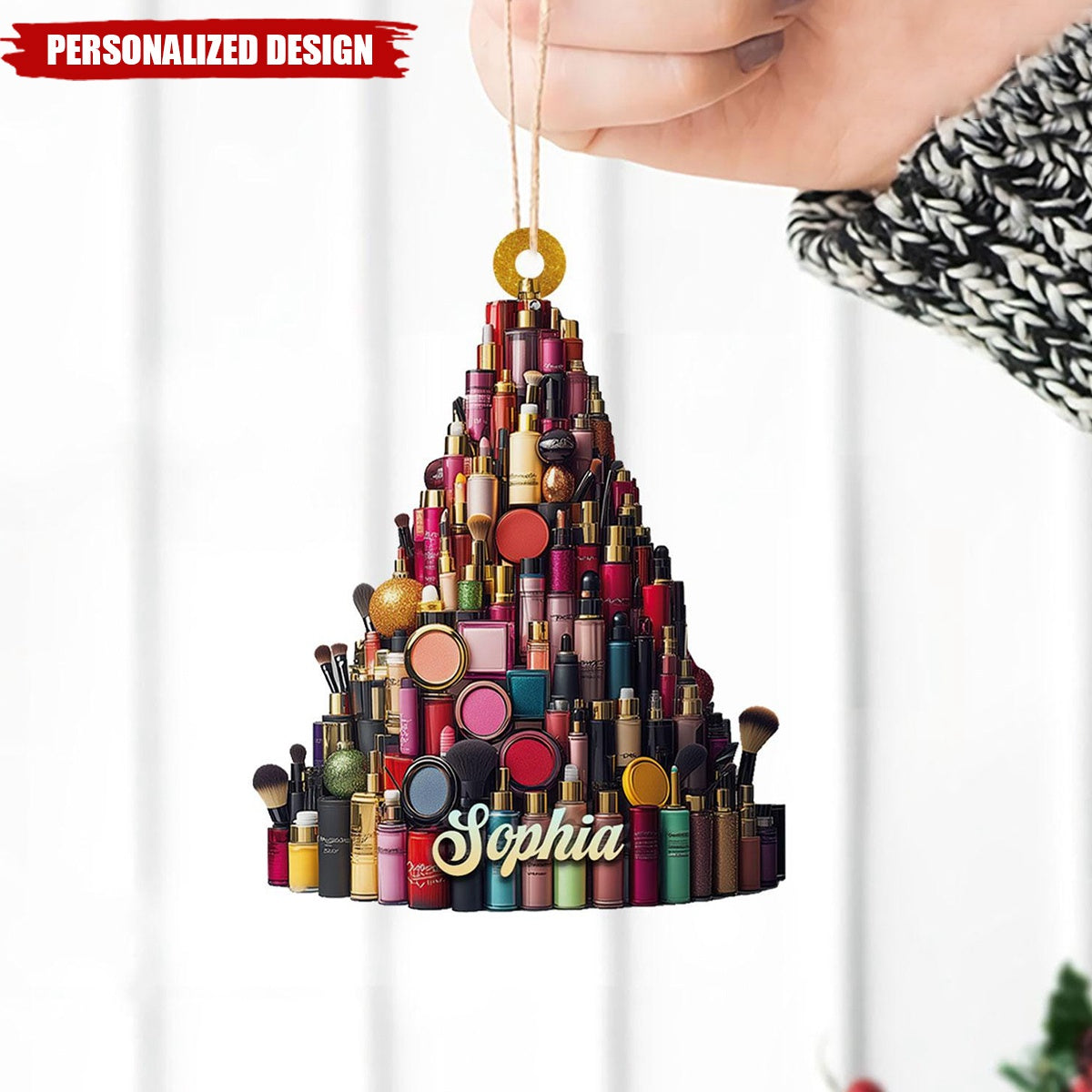 Personalized Makeup Ornament-Gift For Teen Girl-2024 New Release