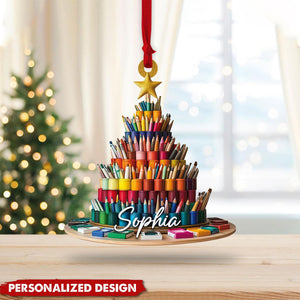 Personalized Painting Palette Ornament-Gift For Drawing Artist-2024 New Release