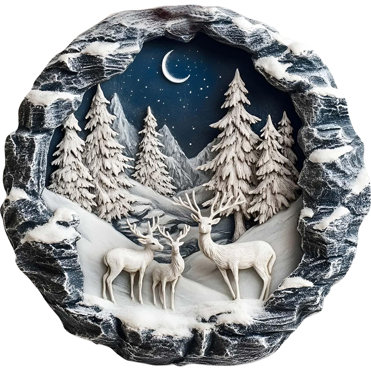 2024 New Release-Deer Christmas Ornament-Gift for Deer Lover