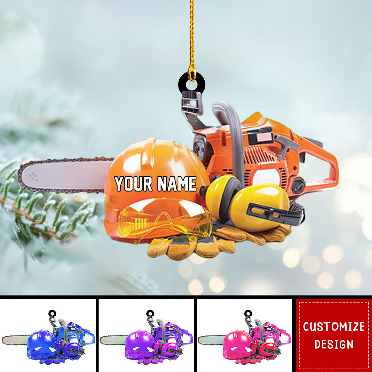 Personalized Arborist Christmas Ornament-2024 New Release