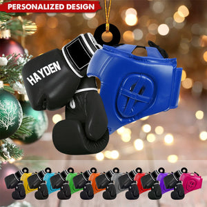 Personalized Boxing Ornament-Gifts For Boxing Lover-2024 New Release