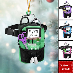 Personalized Nurse Bag Ornaments - Gift For Nurse - 2024 New Release