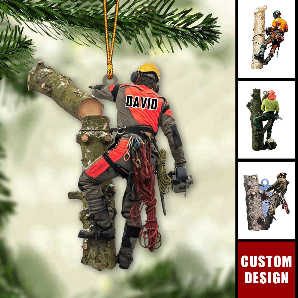 Personalized Arborist Christmas Ornament-2024 New Release