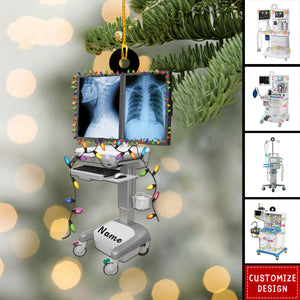 Personalized Medical Machine Ornament-Gifts For Nurse Doctor-2024 New Release