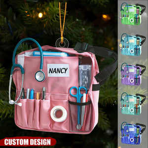 Personalized Nurse Christmas Ornament - 2024 New Release