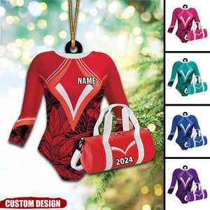 Personalized Gymnastics Leotards Christmas Ornament, Gift for Gymnasts and Gym Lovers - 2024 New Release