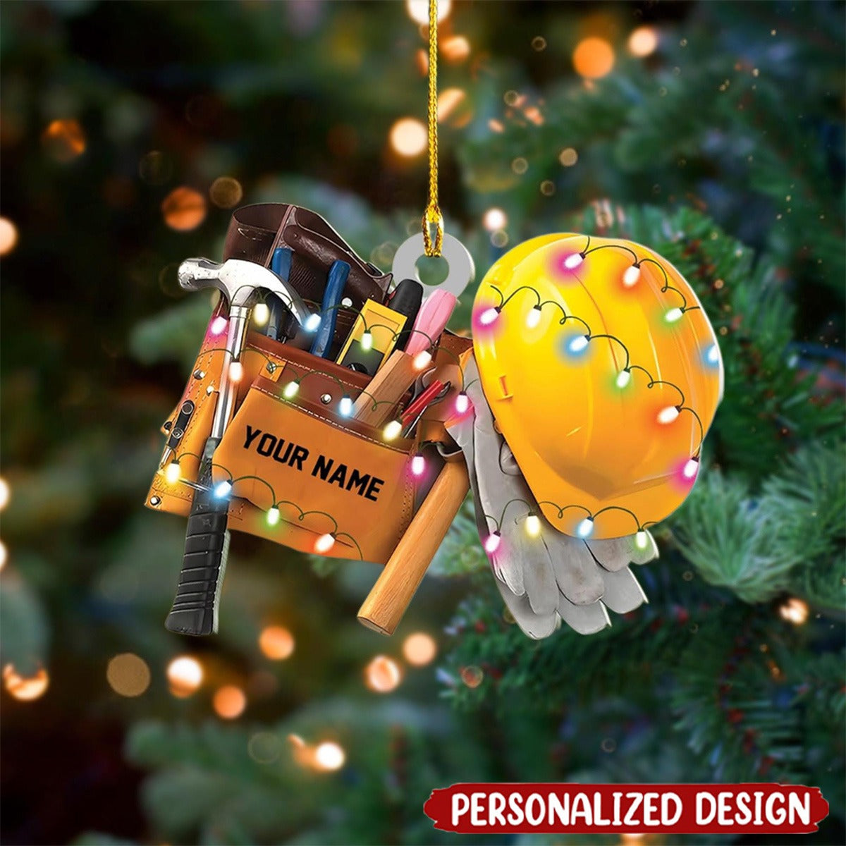 2024 New Release Personalized Mechanic Christmas Ornament,Custom Mechanic Tool Ornament,Mechanic Worker Lover