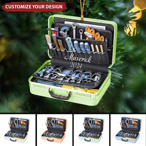 Personalized Electrician Christmas Ornament Gift for Electrician - 2024 New Release