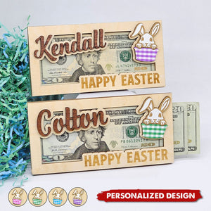 Easter Money Holder-Personalized Money Holder-Easter Gifts for Adults