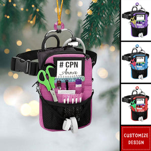Personalized Nurse Bag Ornaments - Gift For Nurse - 2024 New Release