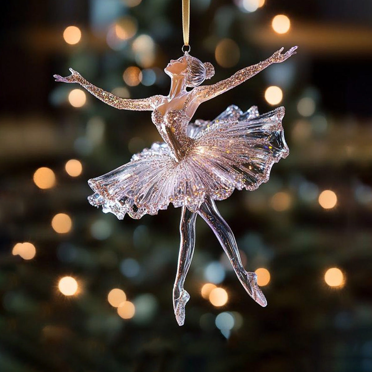 Ballet Girl Dance Christmas Ornament-Gift for Little Girl