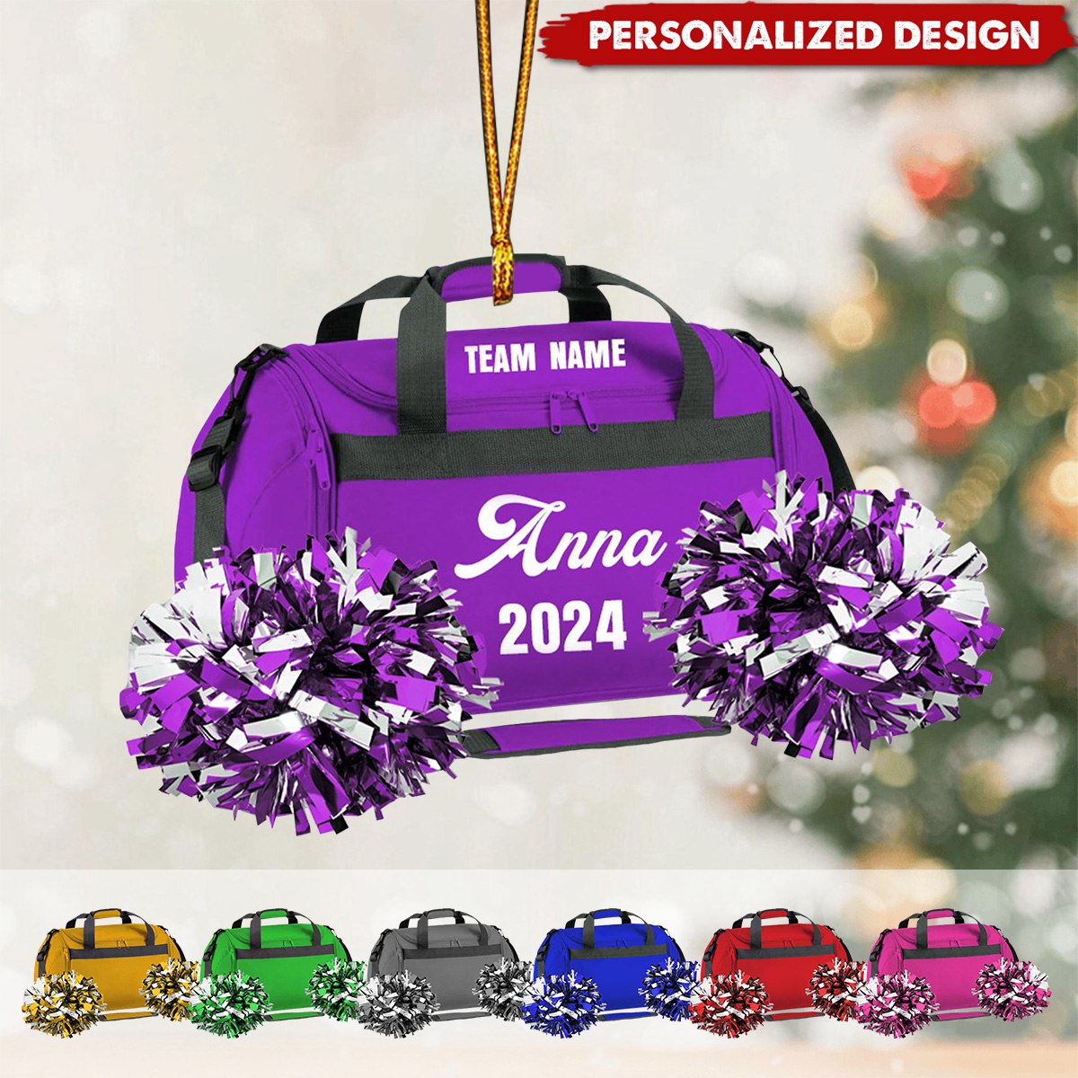 2024 New Release Personalized Cheerleader Ornament-Gifts For Cheer