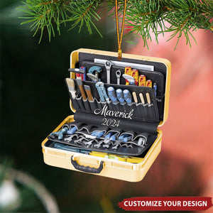 Personalized Electrician Christmas Ornament Gift for Electrician - 2024 New Release