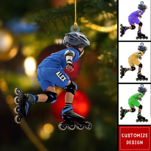 Personalized Roller skating Ornament-Gift For Roller Skater Lover-2024 New Release