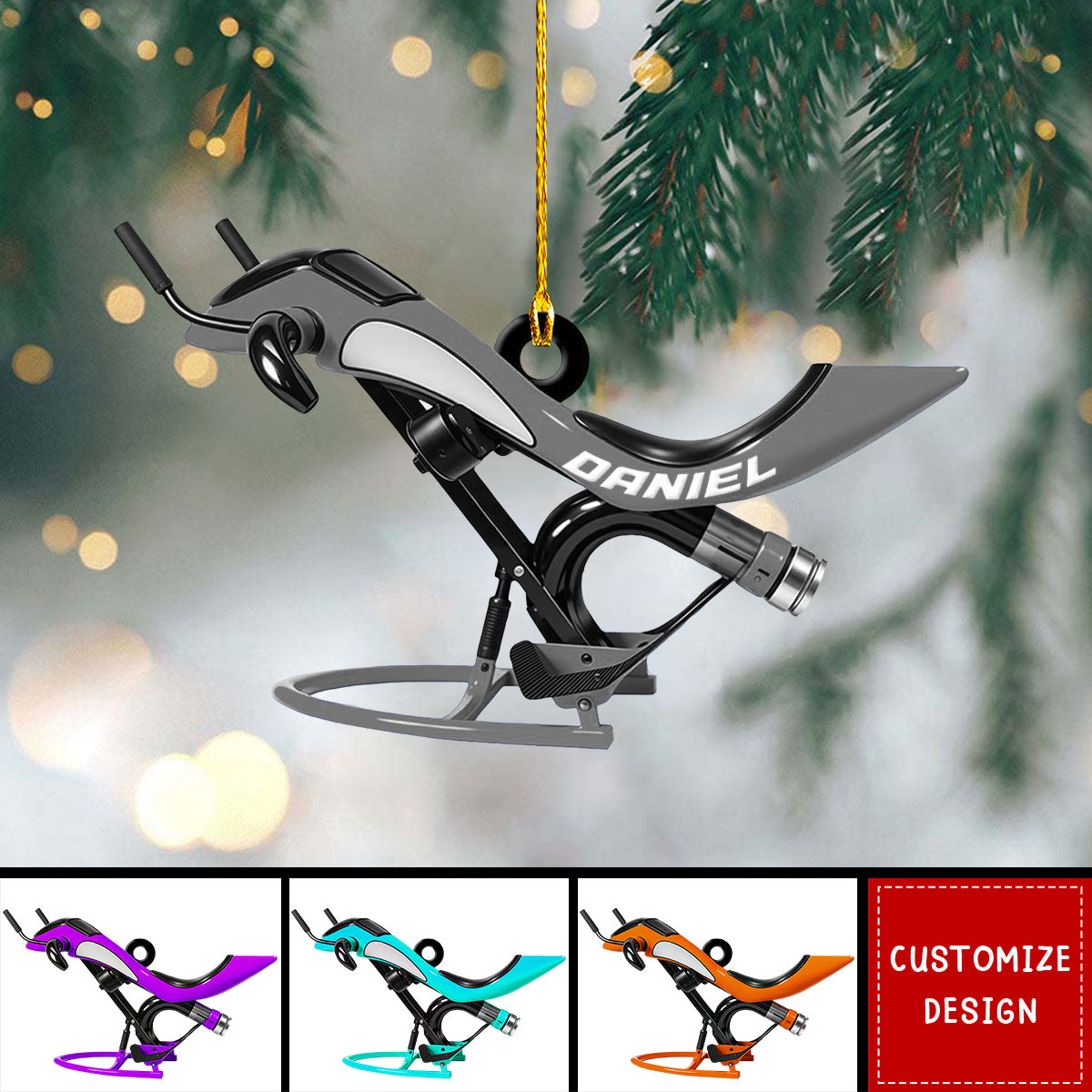 Personalized Flyboard Christmas Ornament-2024 New Release