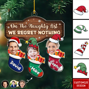 2024 New Release Personalized Photo Christmas Ornament - Gift For Family