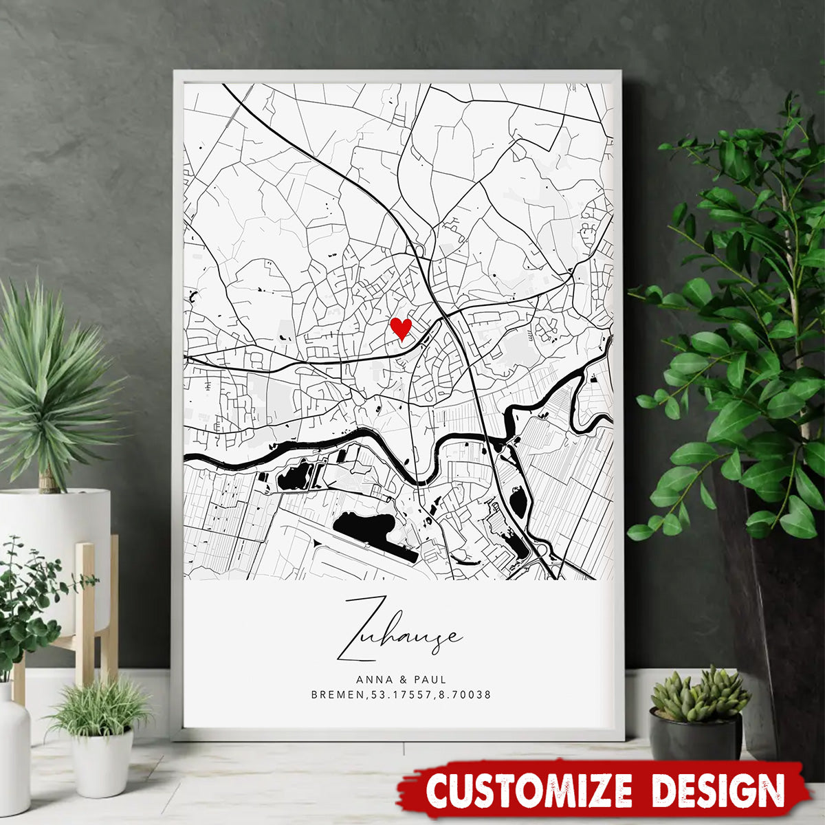 Housewarming Gift-Personalized Poster