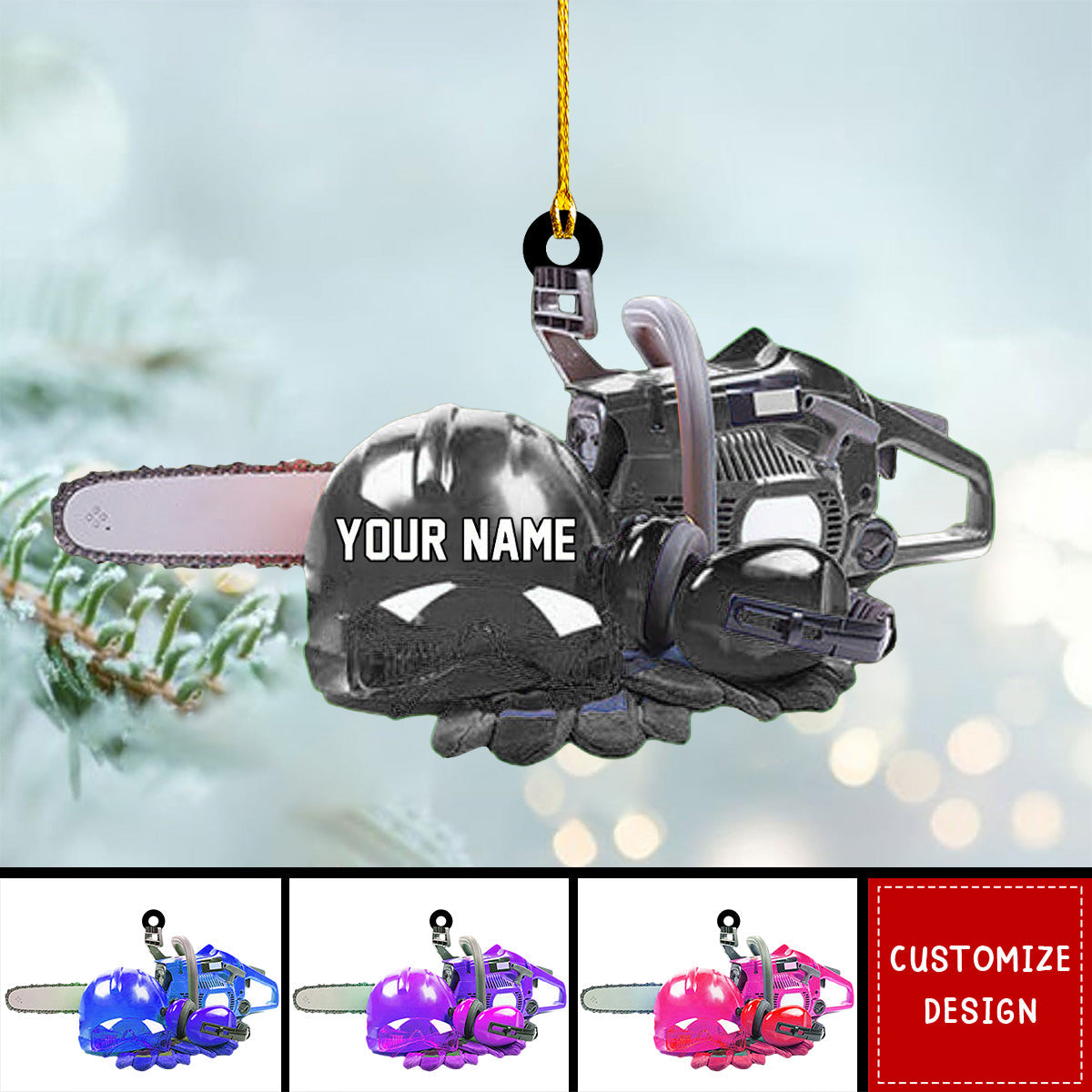 Personalized Arborist Christmas Ornament-2024 New Release
