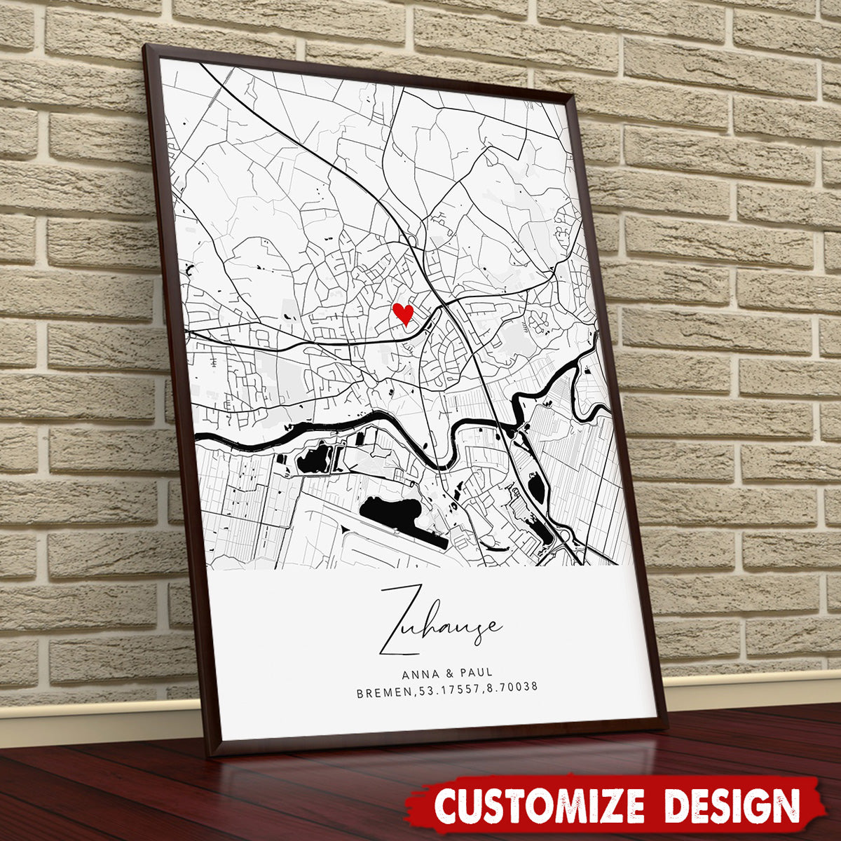 Housewarming Gift-Personalized Poster